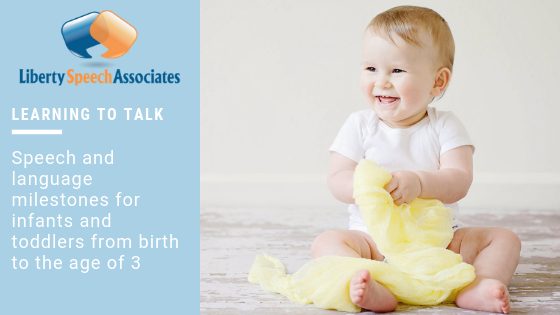 Learning to Talk: Speech and Language Milestones Birth to 3