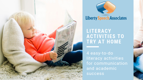 Literacy Activities to Try at Home